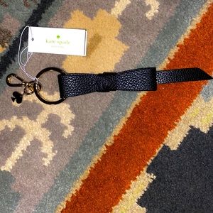 NWT Kate Spade bow keychain